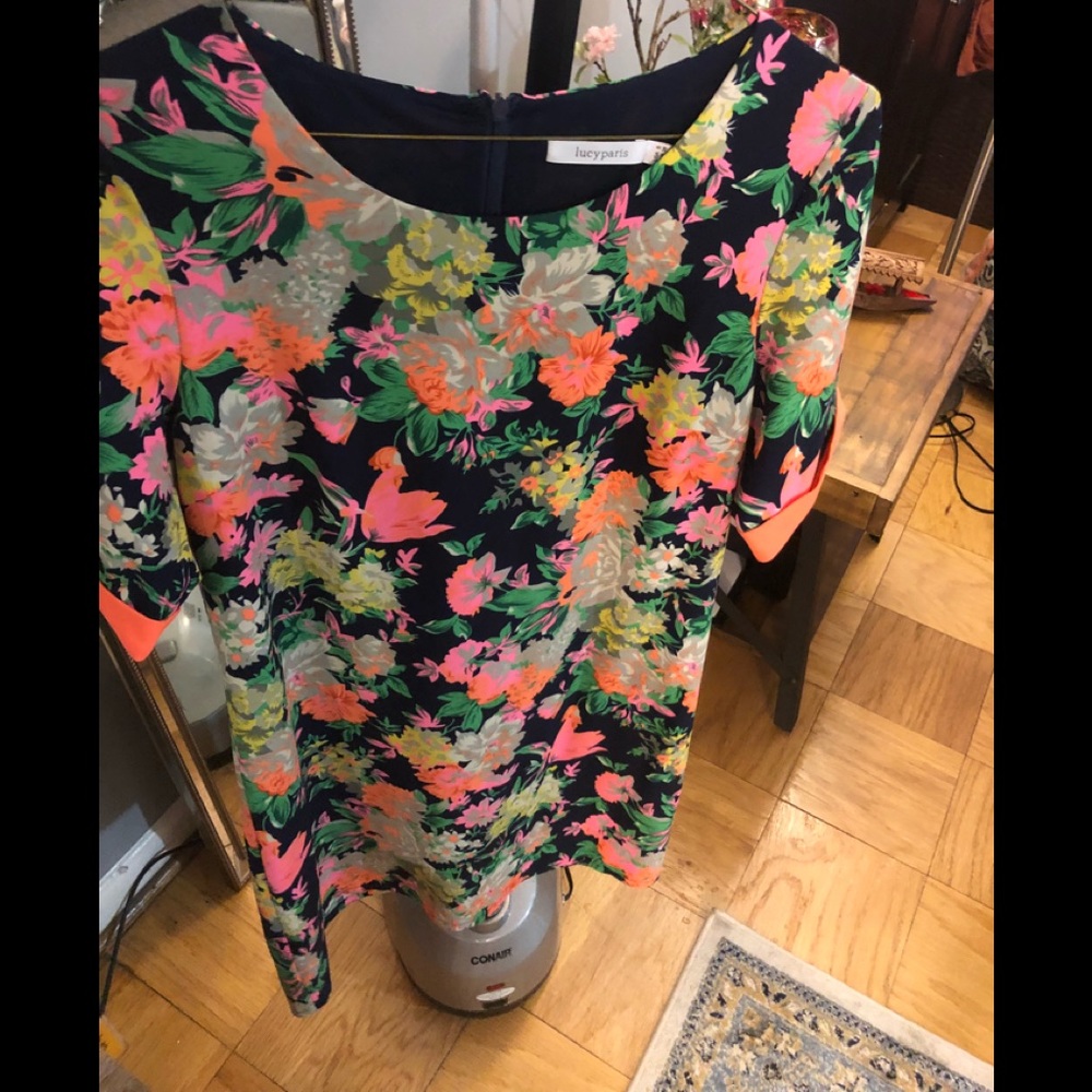 Stunning floral Lucy Paris Dress! $40